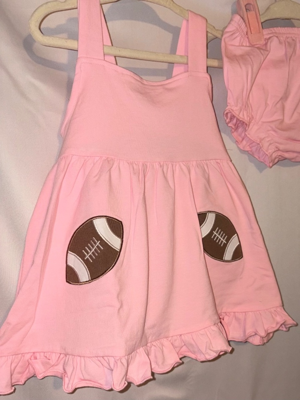 Football dress with bloomers